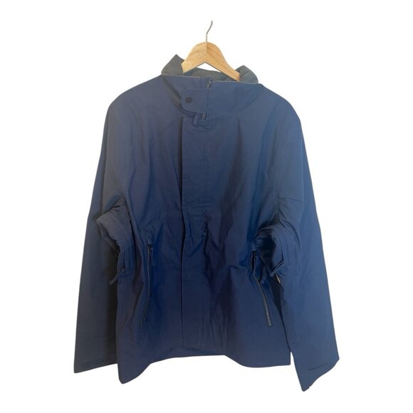 Dakine A-1 Jacket Medium Deep Navy Blue Waterproof Ski Snow Jacket Pit Vents - Picture 5 of 12